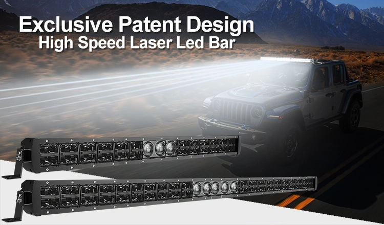 2021 Newest Patent Design Wholesale Factory Supply off Road Spot Lights 4WD 4X4 30000 Lumens 22" 32" 42" 52" Laser LED Light Bar