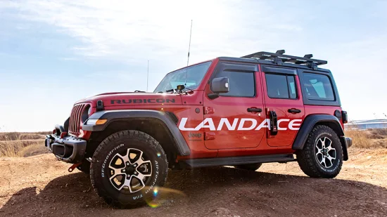 Rack de teto preto venda direta da fábrica para Jeep Wrangler