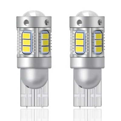 Atacado T10 W5w 194 18SMD 3020 LED Lâmpadas Automáticas 10-30V 1.7W Luzes Interiores para Lâmpada de Placa de Licença de Leitura de Carro