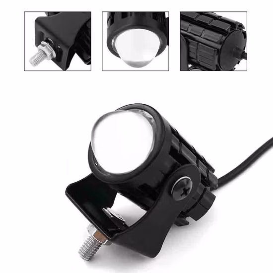 Cauda de LED para dirigir sistema de iluminação a laser de neblina Spot mini interruptor de cabeça capacete luz traseira da motocicleta