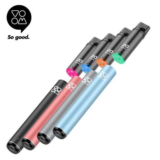 Voom Pod Mi Novos produtos Kit para cigarro eletrônico 400mAh Bateria recarregável 600 puffs 2ml Mesh Coil Descartável Pod